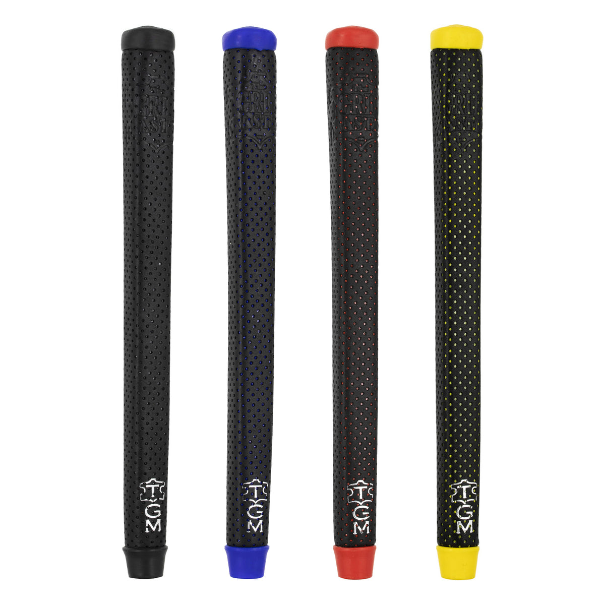 Poignée de putter de golf en cuir de mouton Soft Comfort Bleu